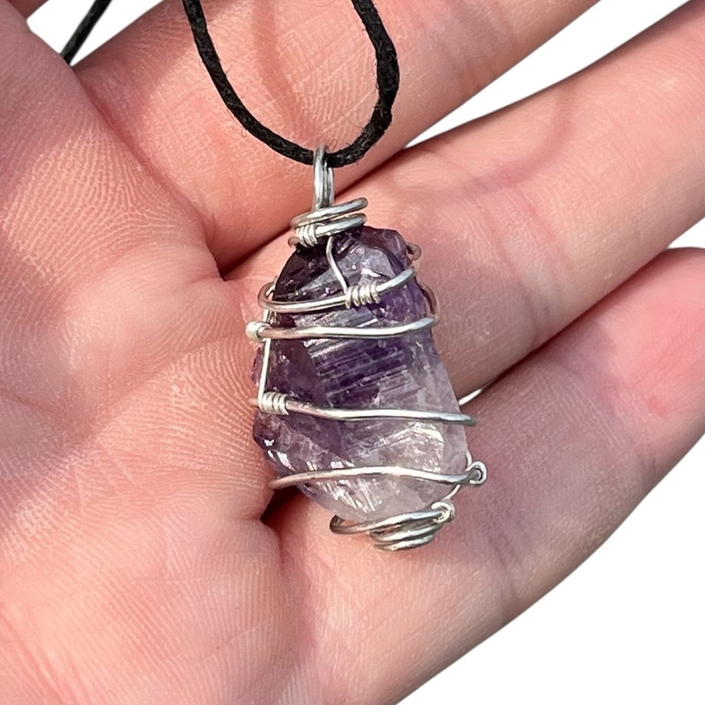 Amethyst necklace